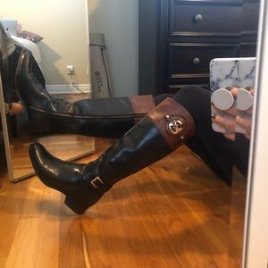 Michael Kors riding boots